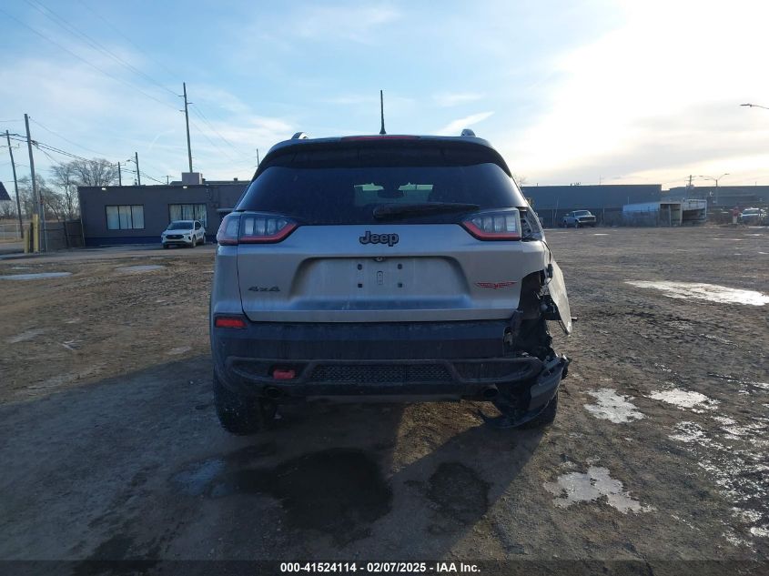 2019 Jeep Cherokee Trailhawk 4X4 VIN: 1C4PJMBX5KD422547 Lot: 41524114