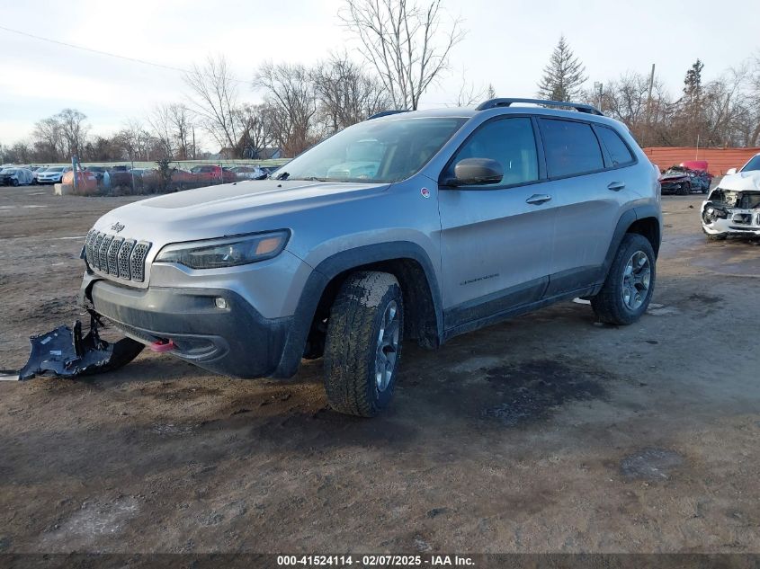 2019 Jeep Cherokee Trailhawk 4X4 VIN: 1C4PJMBX5KD422547 Lot: 41524114