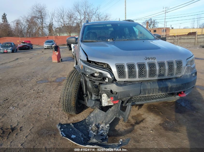 2019 Jeep Cherokee Trailhawk 4X4 VIN: 1C4PJMBX5KD422547 Lot: 41524114