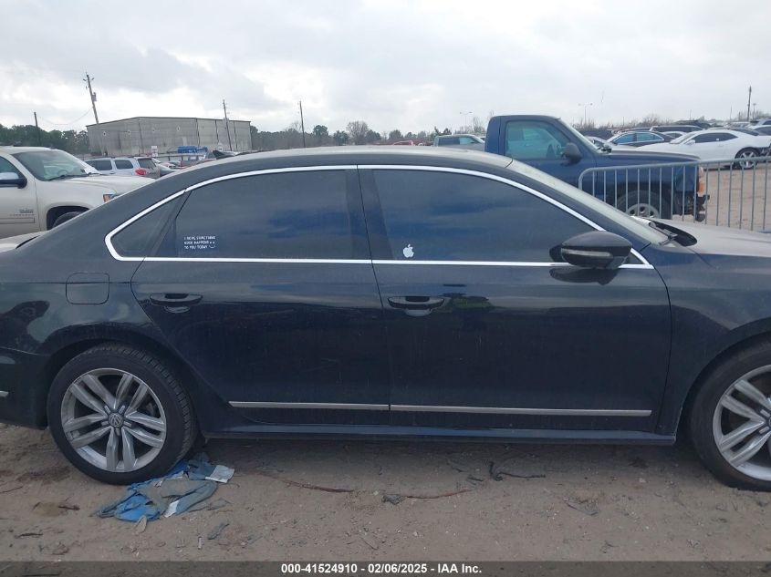 2017 Volkswagen Passat 1.8T Sel Premium VIN: 1VWCT7A30HC046182 Lot: 41524910