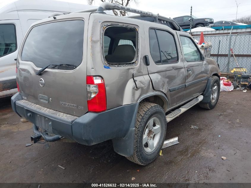 2004 Nissan Xterra Xe VIN: 5N1ED28TX4C634288 Lot: 41526632