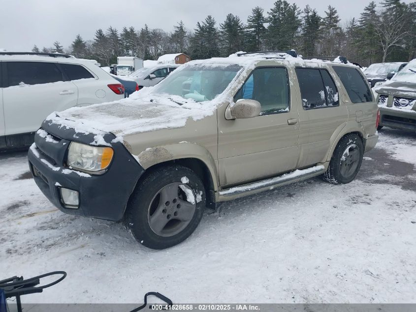 2002 Infiniti Qx4 Luxury VIN: JNRDR09Y02W256431 Lot: 41528658