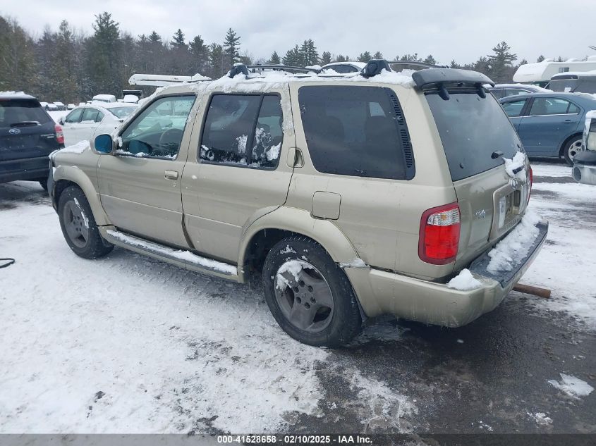 2002 Infiniti Qx4 Luxury VIN: JNRDR09Y02W256431 Lot: 41528658