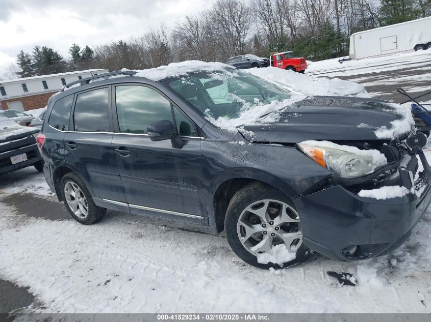 2015 Subaru Forester 2.5I Touring VIN: JF2SJAUC0FH402337 Lot: 41529234