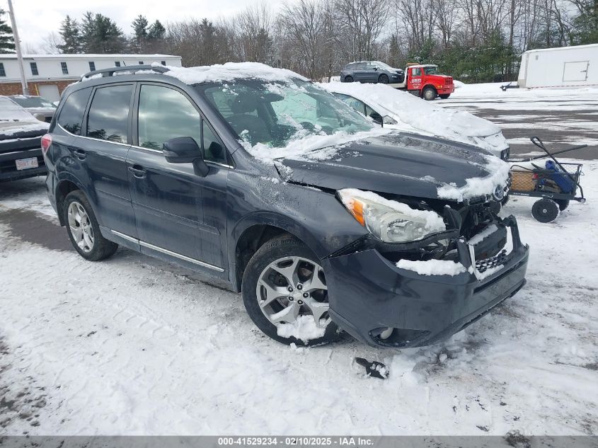 2015 Subaru Forester 2.5I Touring VIN: JF2SJAUC0FH402337 Lot: 41529234