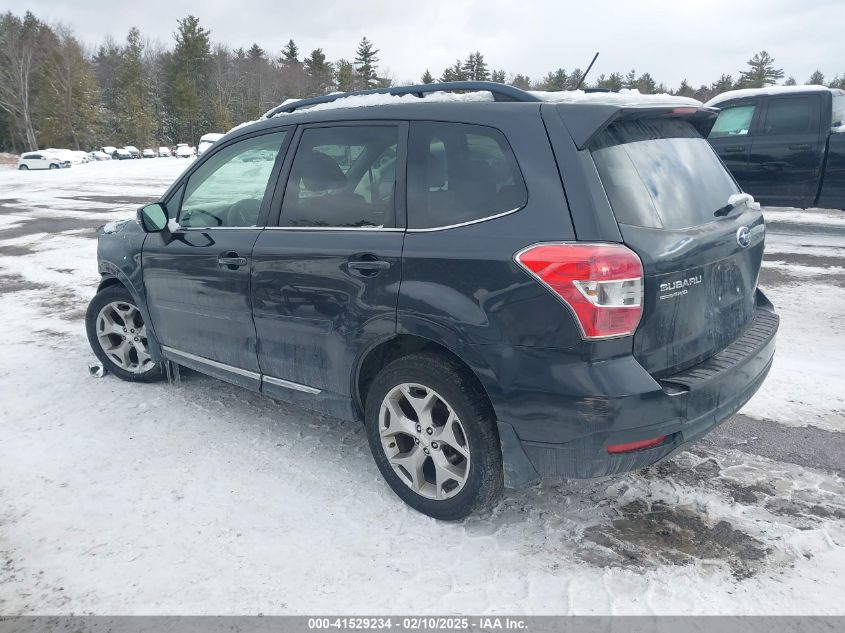 2015 Subaru Forester 2.5I Touring VIN: JF2SJAUC0FH402337 Lot: 41529234