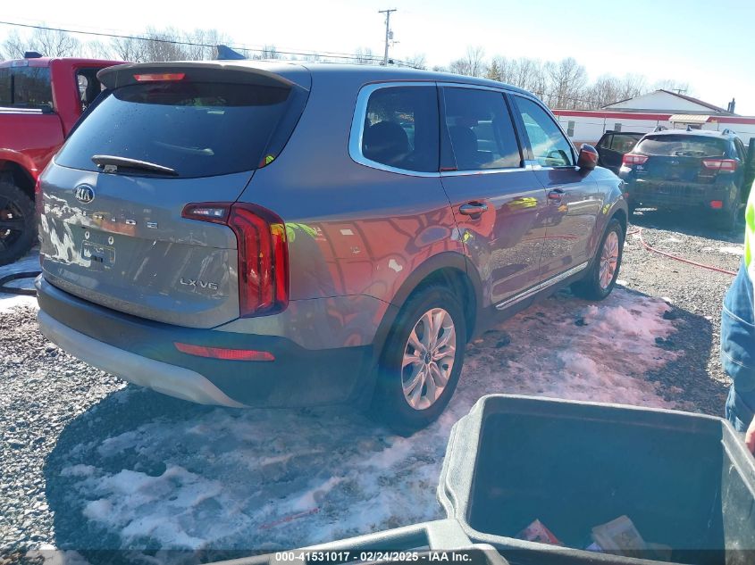 2020 Kia Telluride Lx VIN: 5XYP2DHC9LG007462 Lot: 41531017