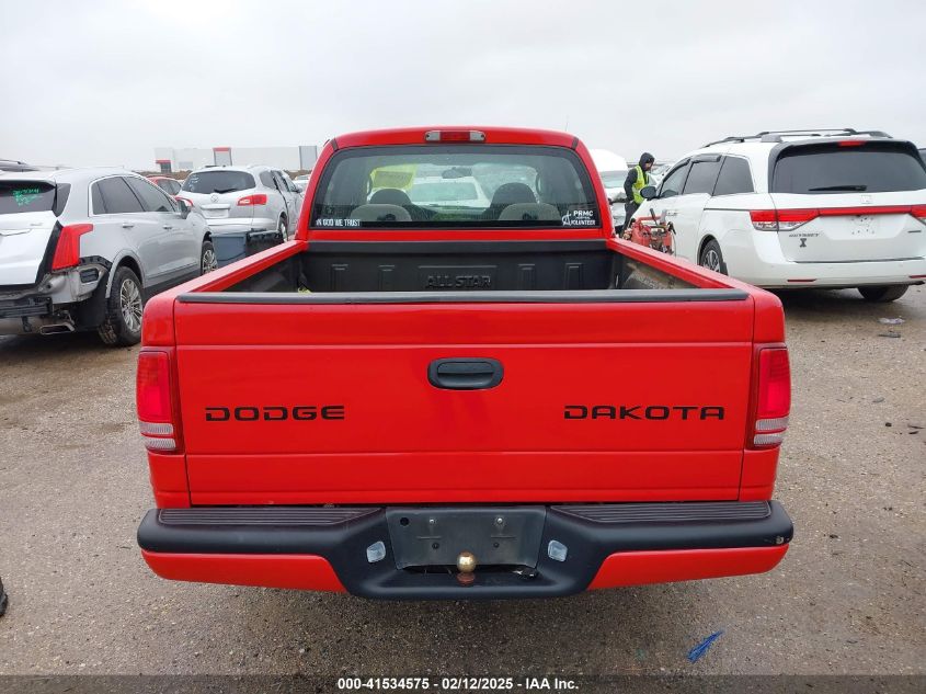 2004 Dodge Dakota Sport/Sxt VIN: 1D7HL38KX4S657177 Lot: 41534575