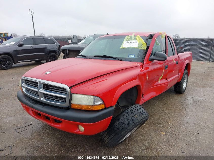 2004 Dodge Dakota Sport/Sxt VIN: 1D7HL38KX4S657177 Lot: 41534575