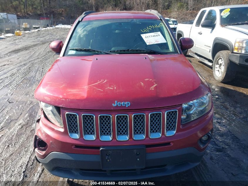 2017 Jeep Compass Latitude 4X4 VIN: 1C4NJDEB4HD127679 Lot: 41534669