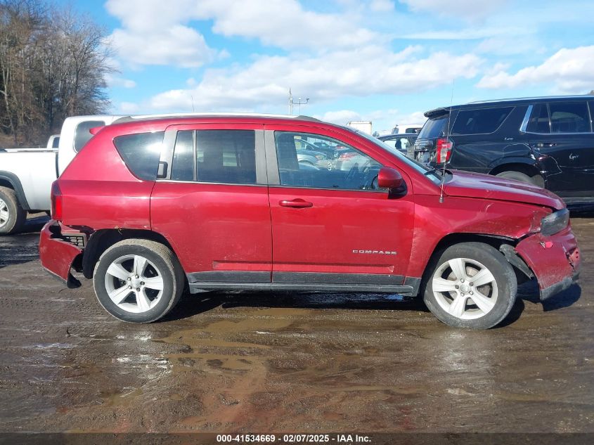 2017 Jeep Compass Latitude 4X4 VIN: 1C4NJDEB4HD127679 Lot: 41534669