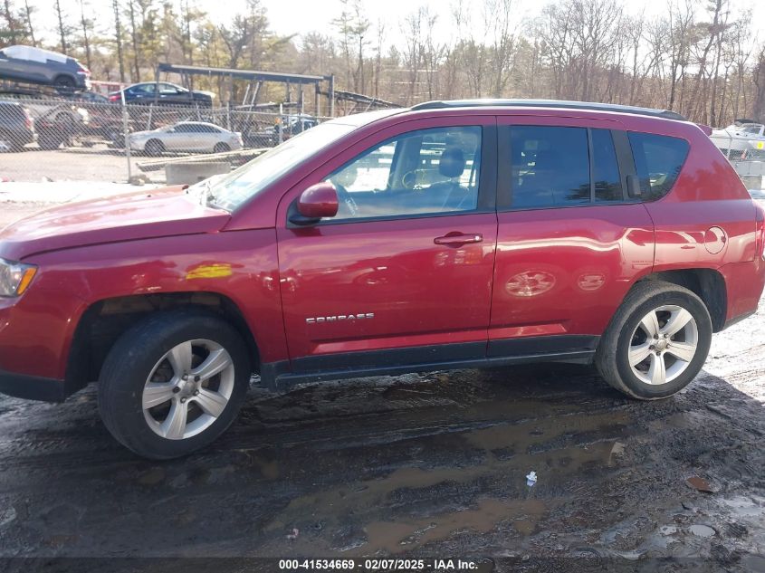 2017 Jeep Compass Latitude 4X4 VIN: 1C4NJDEB4HD127679 Lot: 41534669