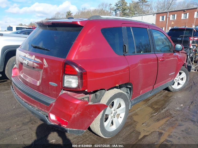 2017 Jeep Compass Latitude 4X4 VIN: 1C4NJDEB4HD127679 Lot: 41534669