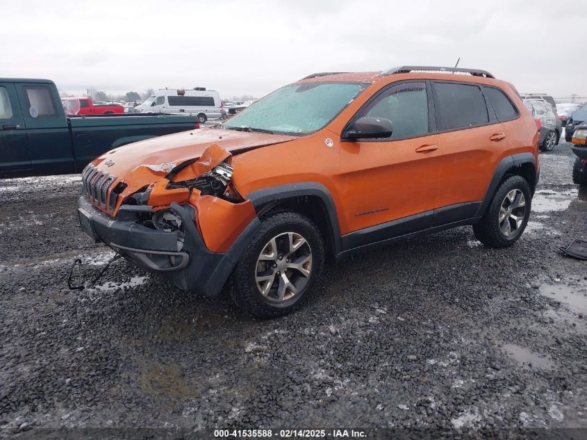 2015 Jeep Cherokee Trailhawk VIN: 1C4PJMBS5FW502185 Lot: 41535588