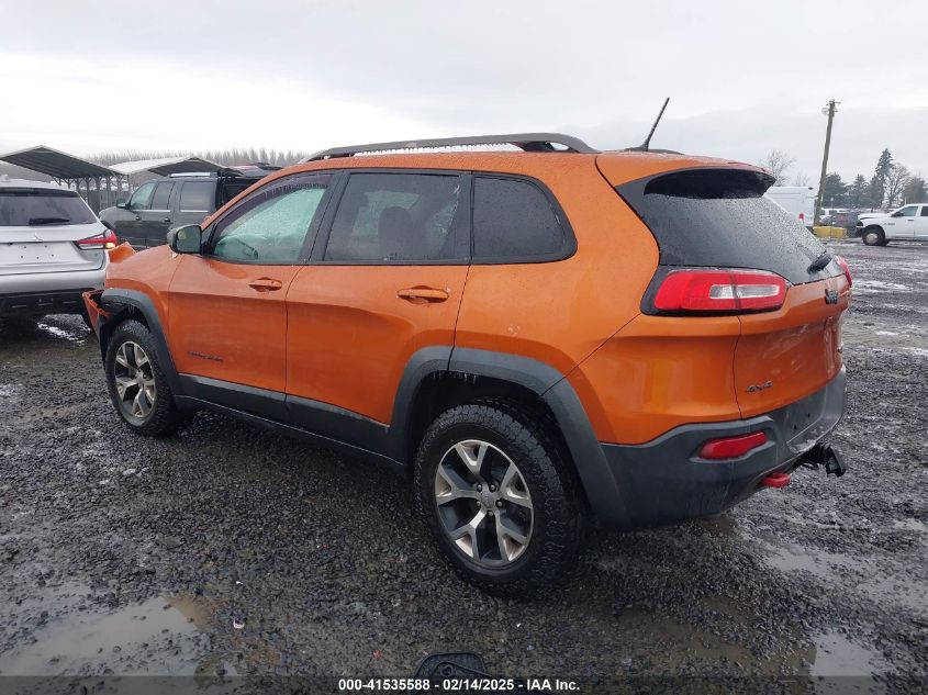 2015 Jeep Cherokee Trailhawk VIN: 1C4PJMBS5FW502185 Lot: 41535588