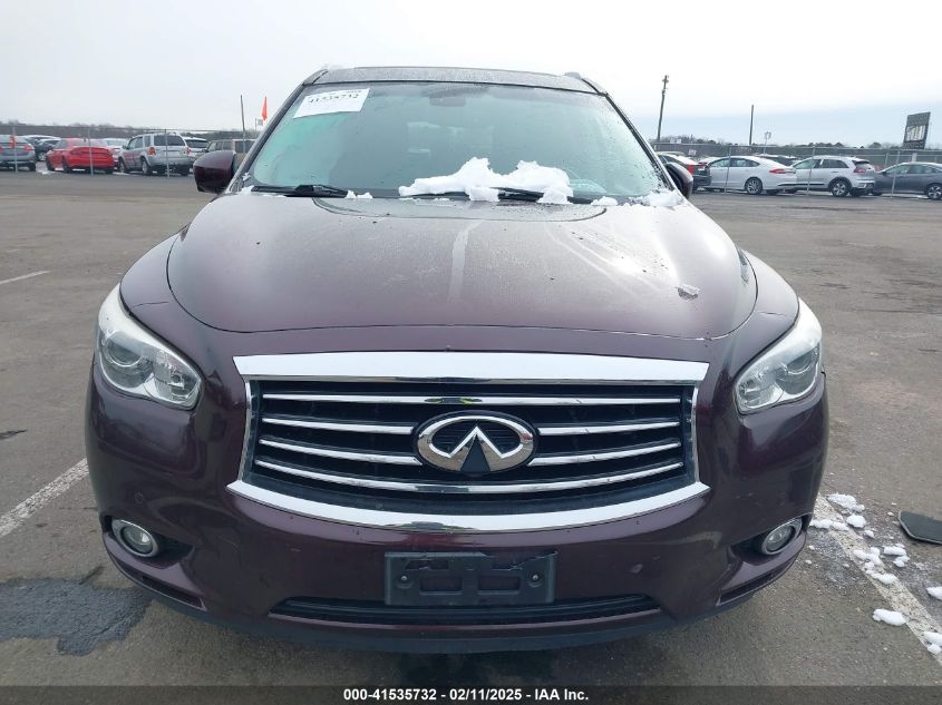 2013 Infiniti Jx35 VIN: 5N1AL0MM5DC307818 Lot: 41535732