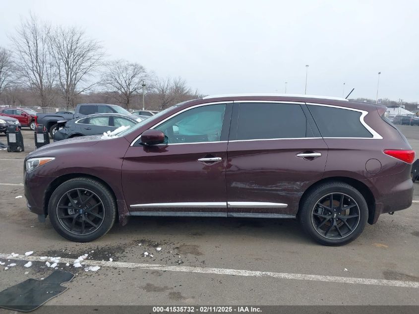 2013 Infiniti Jx35 VIN: 5N1AL0MM5DC307818 Lot: 41535732