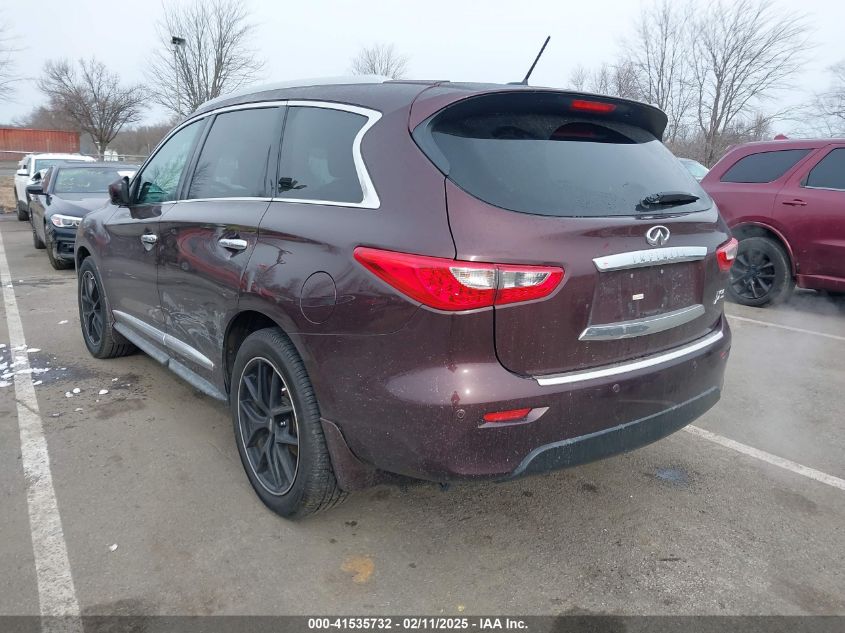 2013 Infiniti Jx35 VIN: 5N1AL0MM5DC307818 Lot: 41535732