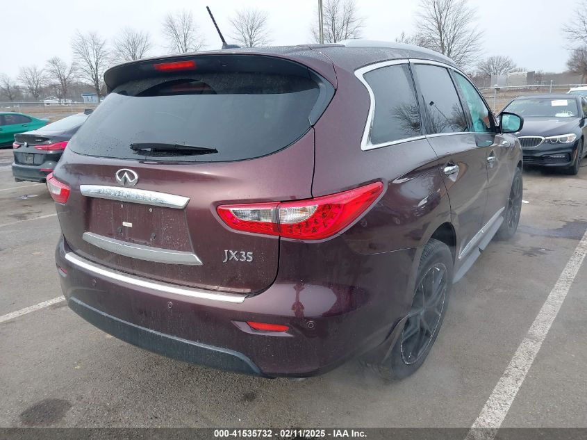 2013 Infiniti Jx35 VIN: 5N1AL0MM5DC307818 Lot: 41535732