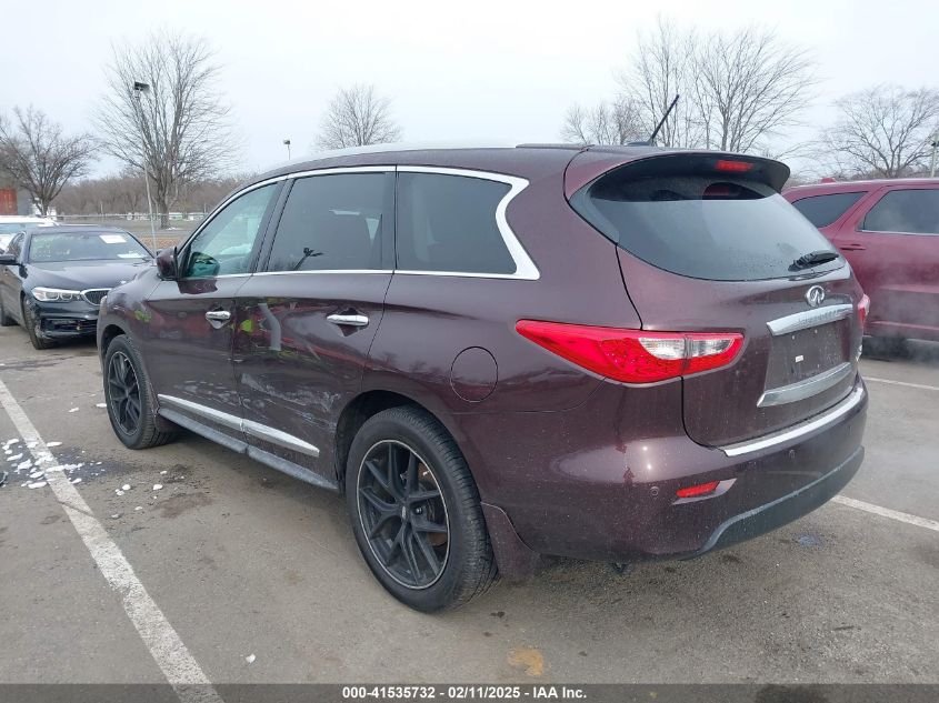 2013 Infiniti Jx35 VIN: 5N1AL0MM5DC307818 Lot: 41535732