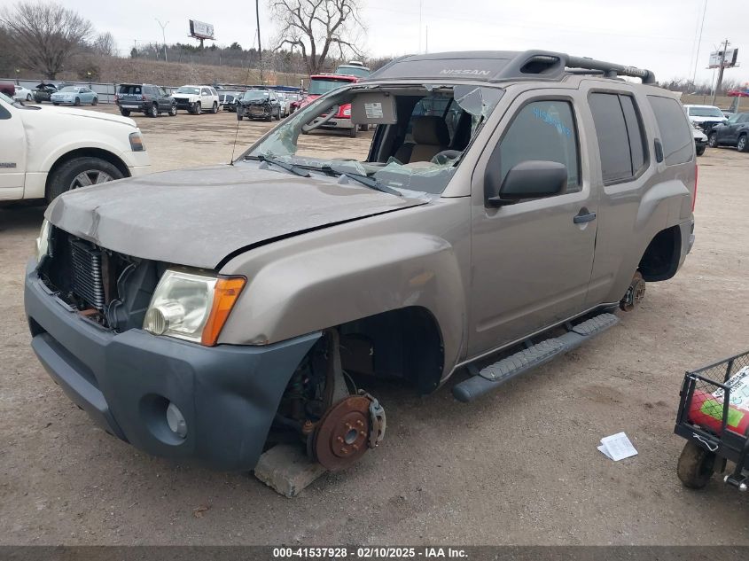 2007 Nissan Xterra S VIN: 5N1AN08U17C538126 Lot: 41537928