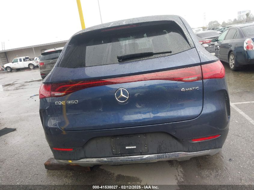 2023 Mercedes-Benz Eqe 350 Suv 4Matic VIN: 4JGGM1CB7PA037780 Lot: 41538027