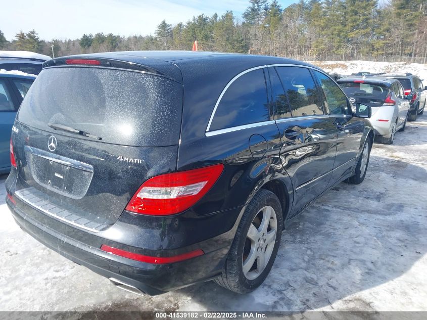 2011 Mercedes-Benz R 350 4Matic VIN: 4JGCB6FE0BA115851 Lot: 41539182