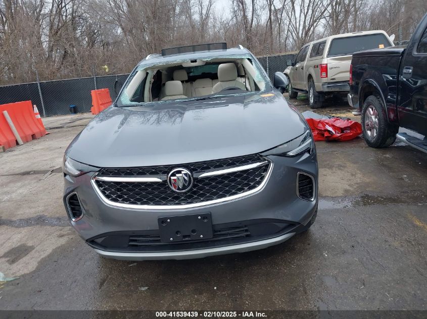 2022 Buick Envision Fwd Avenir VIN: LRBFZRR43ND031641 Lot: 41539439