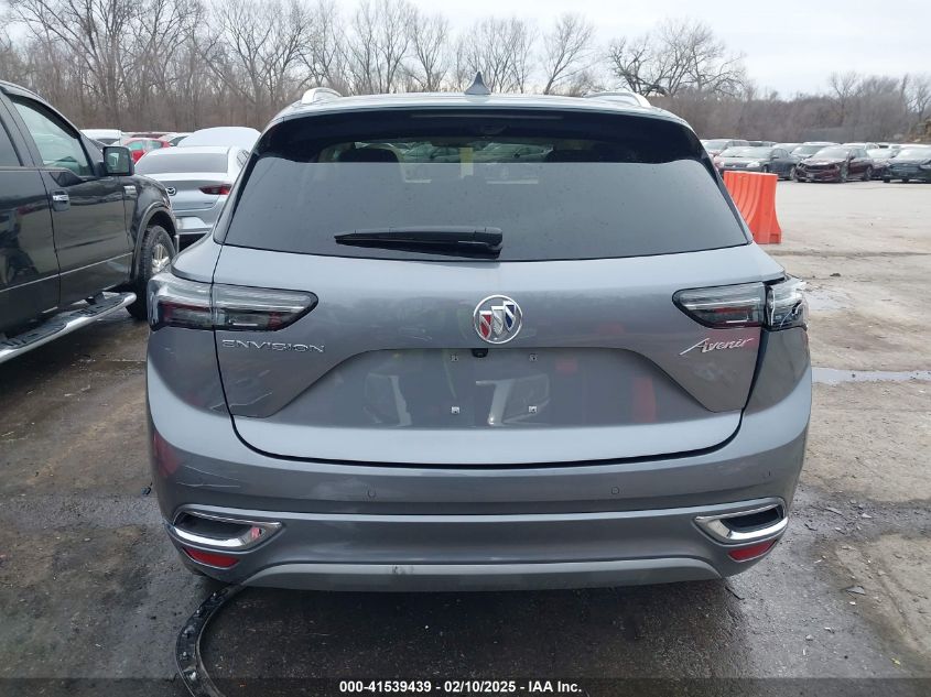 2022 Buick Envision Fwd Avenir VIN: LRBFZRR43ND031641 Lot: 41539439