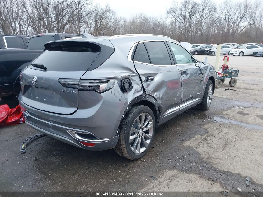 2022 Buick Envision Fwd Avenir VIN: LRBFZRR43ND031641 Lot: 41539439