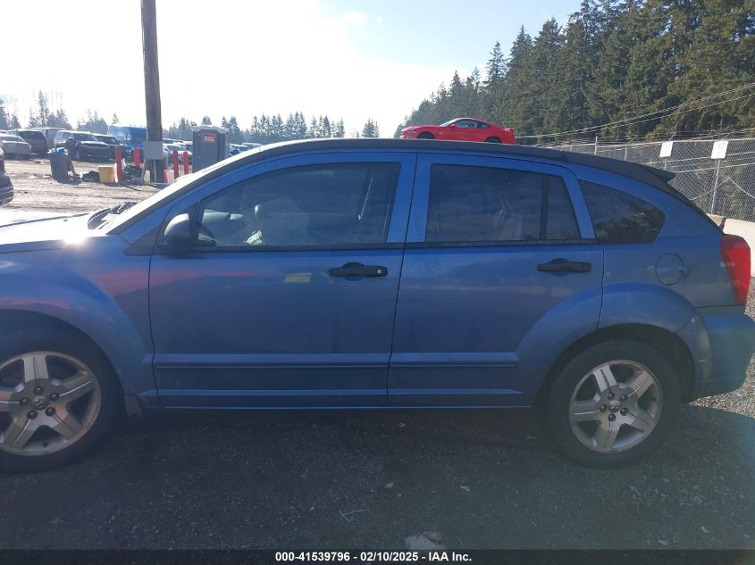 2007 Dodge Caliber Sxt VIN: 1B3HB48B07D140273 Lot: 41539796