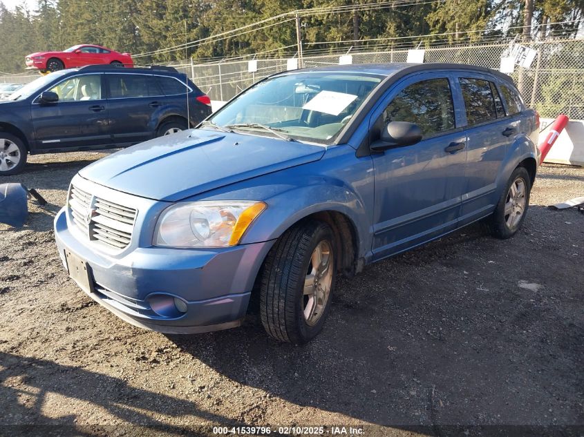 2007 Dodge Caliber Sxt VIN: 1B3HB48B07D140273 Lot: 41539796