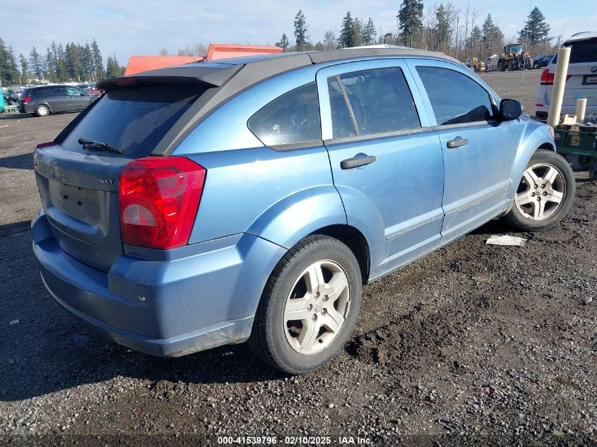 2007 Dodge Caliber Sxt VIN: 1B3HB48B07D140273 Lot: 41539796