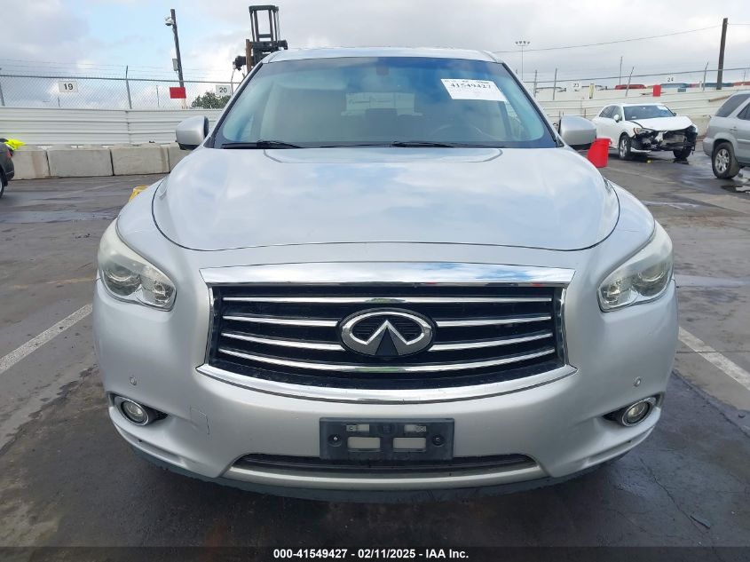 2013 Infiniti Jx35 VIN: 5N1AL0MNXDC323554 Lot: 41549427