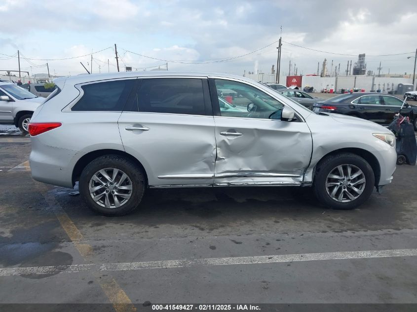 2013 Infiniti Jx35 VIN: 5N1AL0MNXDC323554 Lot: 41549427