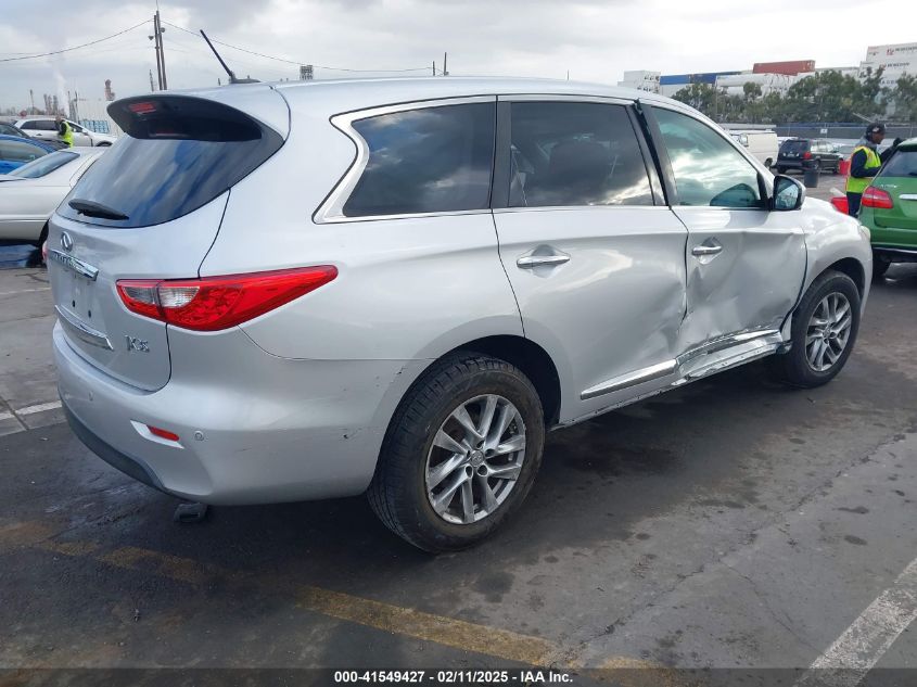 2013 Infiniti Jx35 VIN: 5N1AL0MNXDC323554 Lot: 41549427