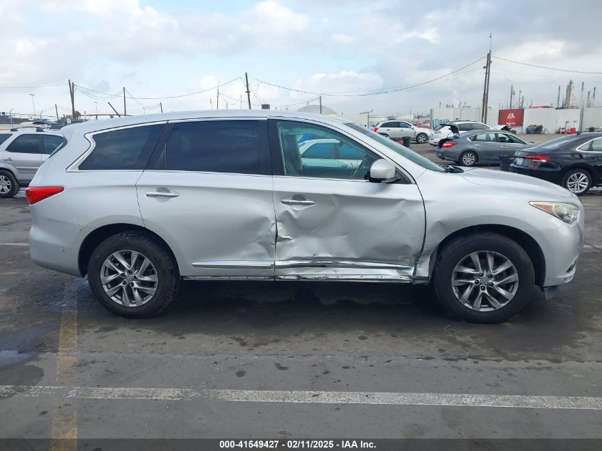 2013 Infiniti Jx35 VIN: 5N1AL0MNXDC323554 Lot: 41549427