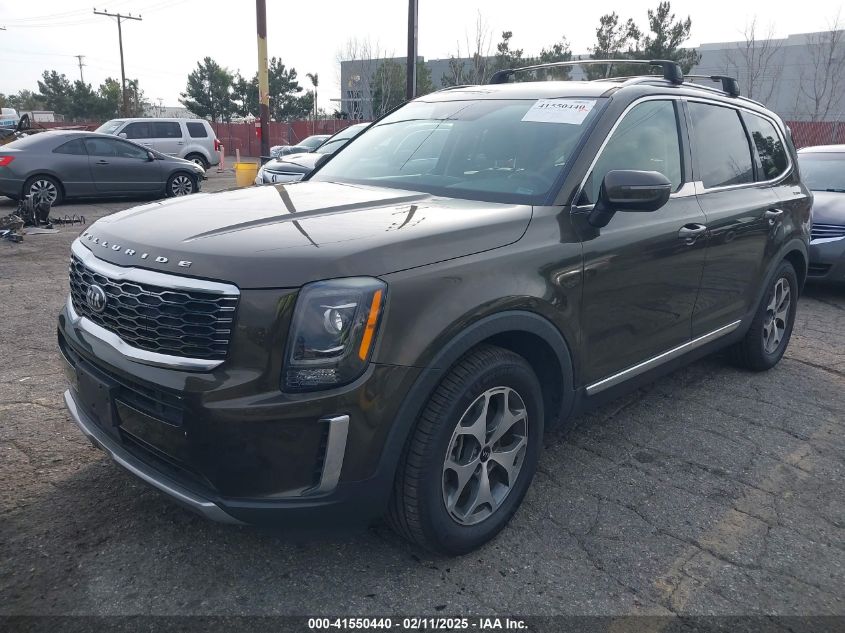 2020 Kia Telluride Ex VIN: 5XYP34HC3LGO25677 Lot: 41550440