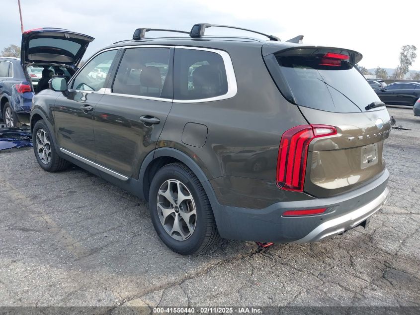 2020 Kia Telluride Ex VIN: 5XYP34HC3LGO25677 Lot: 41550440