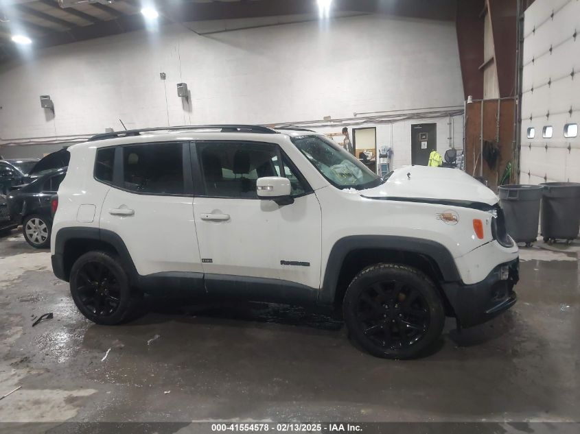 2017 Jeep Renegade Altitude 4X4 VIN: ZACCJBBB9HPG18671 Lot: 41554578