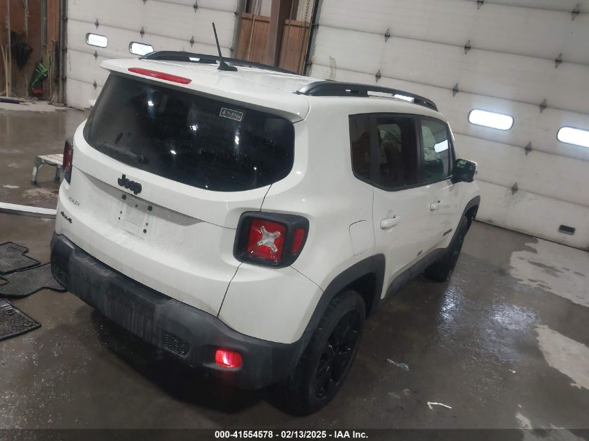 2017 Jeep Renegade Altitude 4X4 VIN: ZACCJBBB9HPG18671 Lot: 41554578