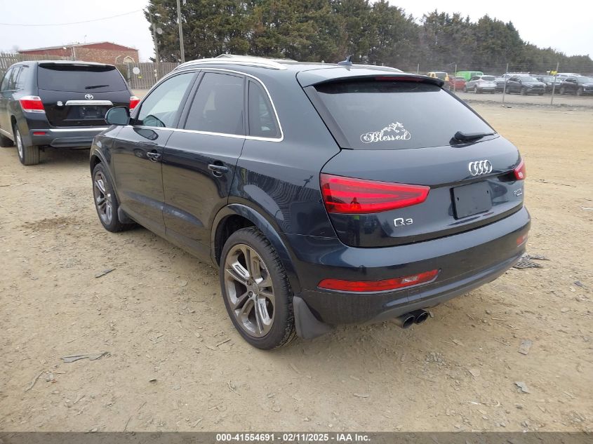 2015 Audi Q3 2.0T Premium Plus VIN: WA1EFCFS4FR009443 Lot: 41554691