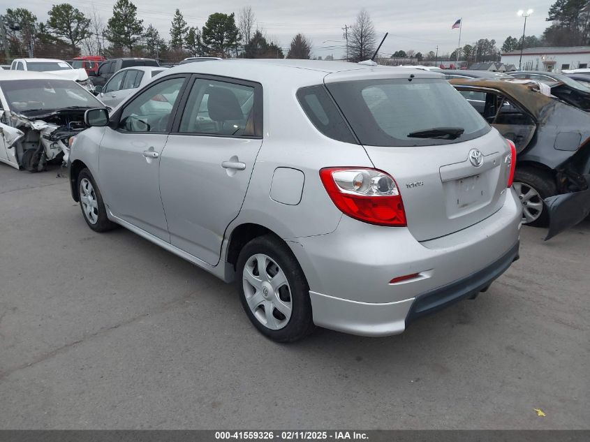 2009 Toyota Matrix S VIN: 2T1LE40E39C007917 Lot: 41559326