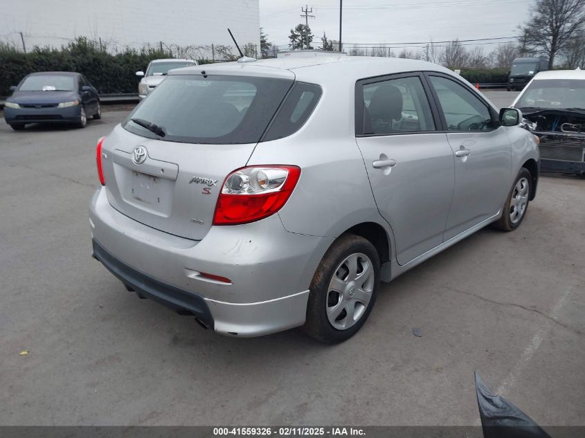 2009 Toyota Matrix S VIN: 2T1LE40E39C007917 Lot: 41559326