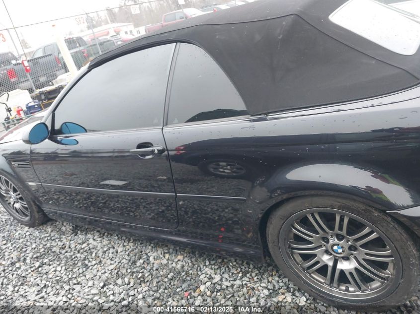 2003 BMW M3 VIN: WBSBR93413PK03386 Lot: 41566716