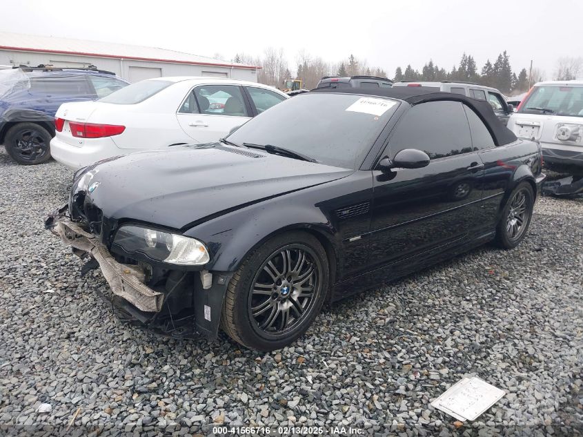 2003 BMW M3 VIN: WBSBR93413PK03386 Lot: 41566716