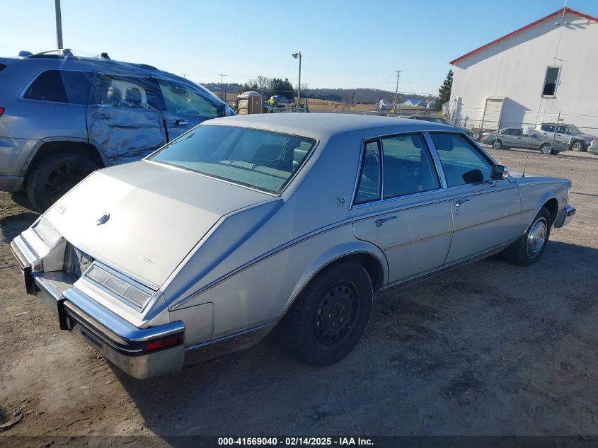 1985 Cadillac Seville VIN: 1G6KS6985FE832978 Lot: 41569040