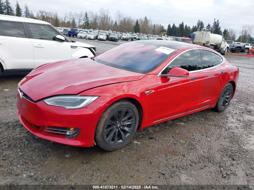 2018 Tesla Model S 100D/75D/P100D VIN: 5YJSA1E29JF246103 Lot: 41573011