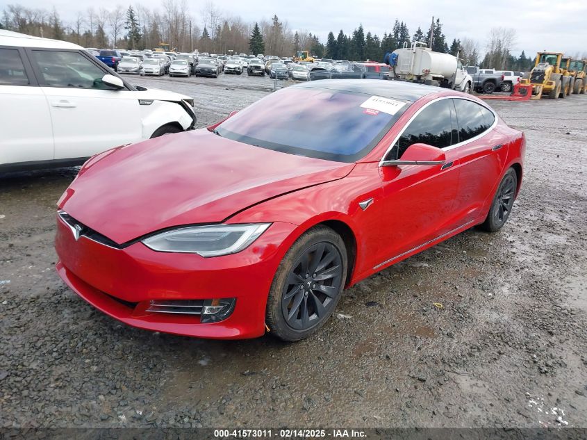 2018 Tesla Model S 100D/75D/P100D VIN: 5YJSA1E29JF246103 Lot: 41573011