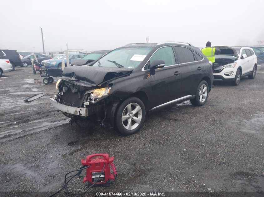 2012 Lexus Rx 350 VIN: 2T2BK1BA1CC132608 Lot: 41574460